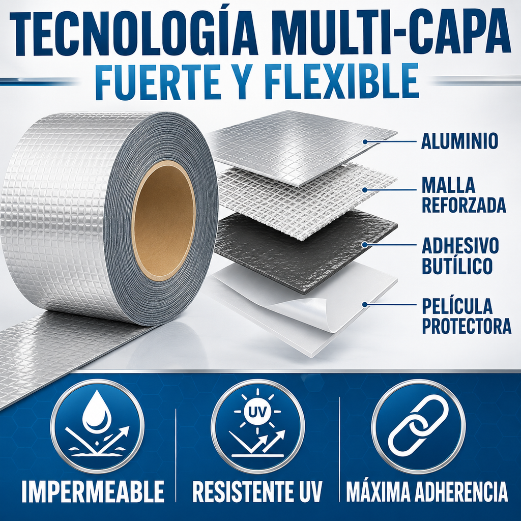 Cinta Asfáltica Impermeable Stantek®